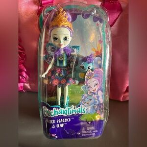 Enchantimals Doll Patter Peacock and Flap NEW